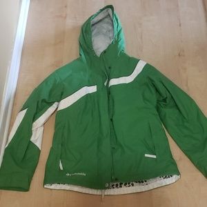 Green Columbia Ski / Snowboard Jacket